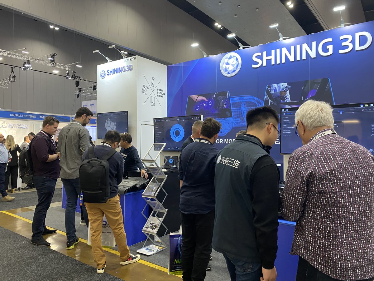 Shining3D's tweet image. We're excited to announce that the #FreeScanCombo metrology #3Dscanner is making its debut at #AMW, Australia! You won't want to miss our #booth (📍Booth No. MS200) where you can discover all the latest product highlights.  
#shining3d #einscan #3dscan #reverseengineering #cad