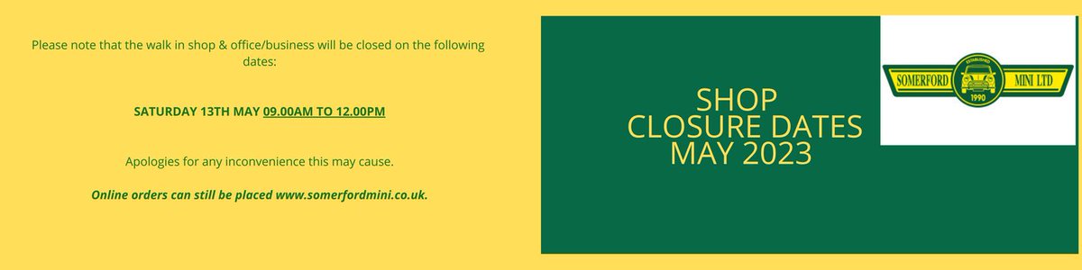 Somerford Mini Ltd (@somerfordmini) on Twitter photo 