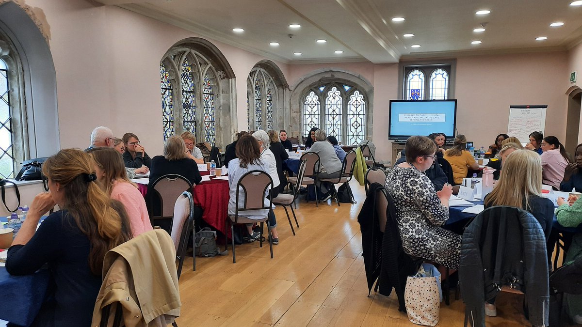 Fantastic collaboration between professionals wanting to learn together and get it right for individuals living and dying with dual mental health and palliative care needs #PreparedtoCare <a href="/HPFT_NHS/">Hertfordshire Partnership University NHS FT (HPFT)</a> <a href="/ShaheenShora/">Shaheen S</a> <a href="/IsabelEducation/">Isabel Hospice Education</a> <a href="/GHHospice/">Garden House Hospice Care 💙</a> <a href="/enherts/">East and North Hertfordshire Teaching NHS Trust</a> @renniegrove <a href="/HCTNHS/">Hertfordshire Community NHS Trust</a>