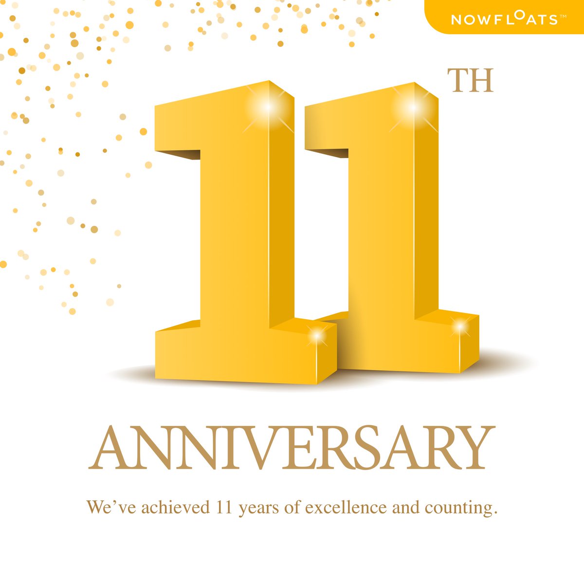 NowFloats's tweet photo. 11 years and still floating strong! Happy anniversary to the team that never stops innovating and pushing boundaries! 

#11yrsandcounting #11yearsofNowFloats #CelebratingAnniversary https://t.co/2GfbQoAHN2