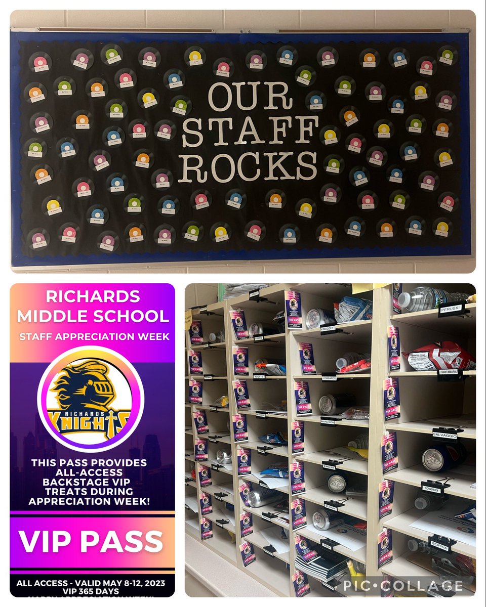 Fortunate to #HonortheCastle with our amazing teachers and staff.  Our <a href="/RMSNobleKnights/">Richards Middle School</a> are in great hands.  Thank you for all you do!  You truly ROCK! 🎸
