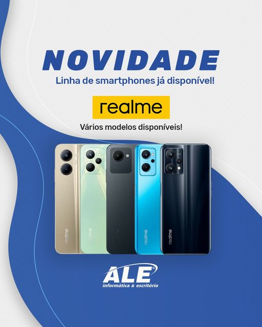 aleinfobr's tweet photo. NOVIDADE na ALE!
Os smartphones Realme trazem o que há de mais moderno em celulares no mercado, com um ótimo custo-benefício.
Venha conferir aqui na ALE!

💻 https://t.co/o64qGuKs4D

#technology #INFO #Realme https://t.co/5hYRH7CDlU