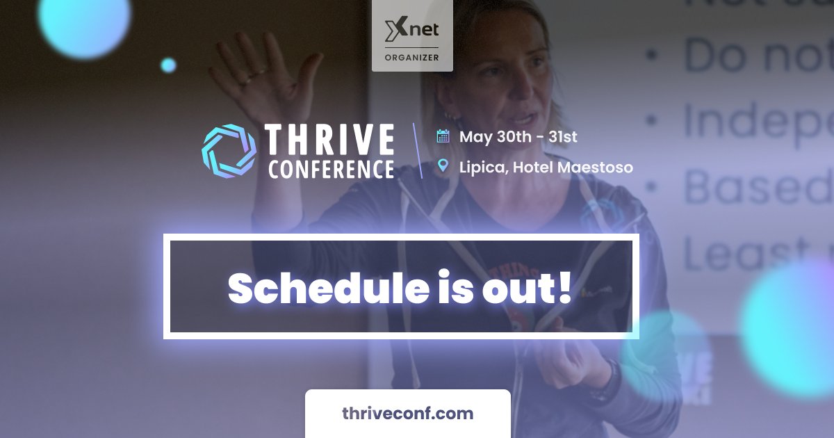 Thrive Conference (@thriveitconf) on Twitter photo Maximize your Thrive experience! 
Check sessions, create a personalized schedule, and learn from experts while networking. 
#conference #education #networking #ThriveITConf
📷Schedule bit.ly/3LDH2fu Maximize your Thrive experience! 
Check sessions, create a personalized schedule, and learn from experts while networking. 
#conference #education #networking #ThriveITConf
📷Schedule bit.ly/3LDH2fu
