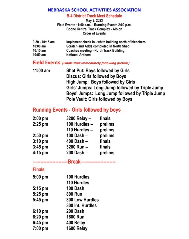 wayne_track's tweet image. Good morning Wayne America!! It’s time for district track! Your Blue Devil Athletes will be in Albion, today, to compete for a chance at qualifying for the state track meet at Burke Stadium!! Good luck Blue Devils!
#NoWorkNoBurke
#WeAreWayne
live.athletic.net/meets/23657