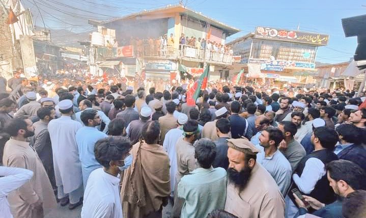 Protests have begun in Dir KPK!