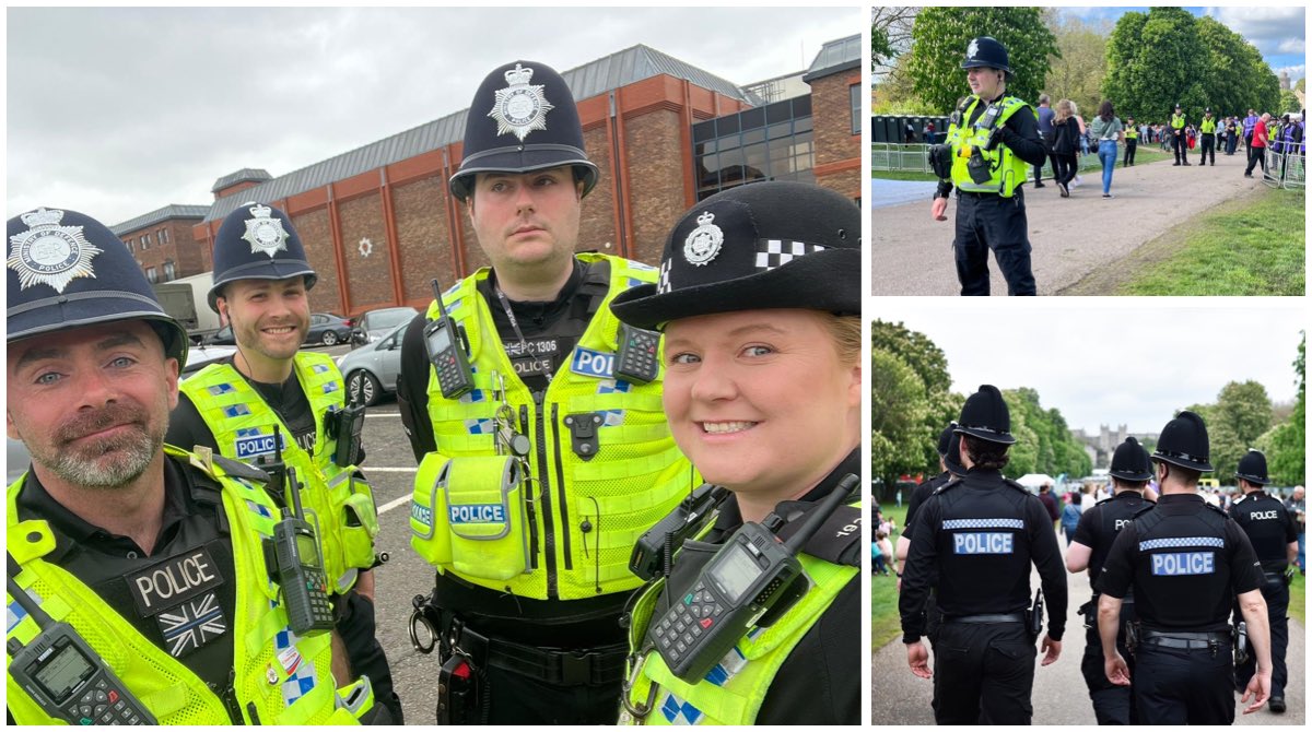 MODPolice's tweet image. It was a honour for our #ProjectServator officers to support the policing operation at the #CoronationConcert on Sunday.

Engaging with the public, and working with @TVP_Windsor to ensure the safety of everyone enjoying the celebrations.

#PartnershipWorking #KeepingYouSafe