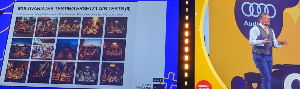 wasmitmedia's tweet photo. Pip Klöckner bei #omr23 https://t.co/1bBy1bCuYc