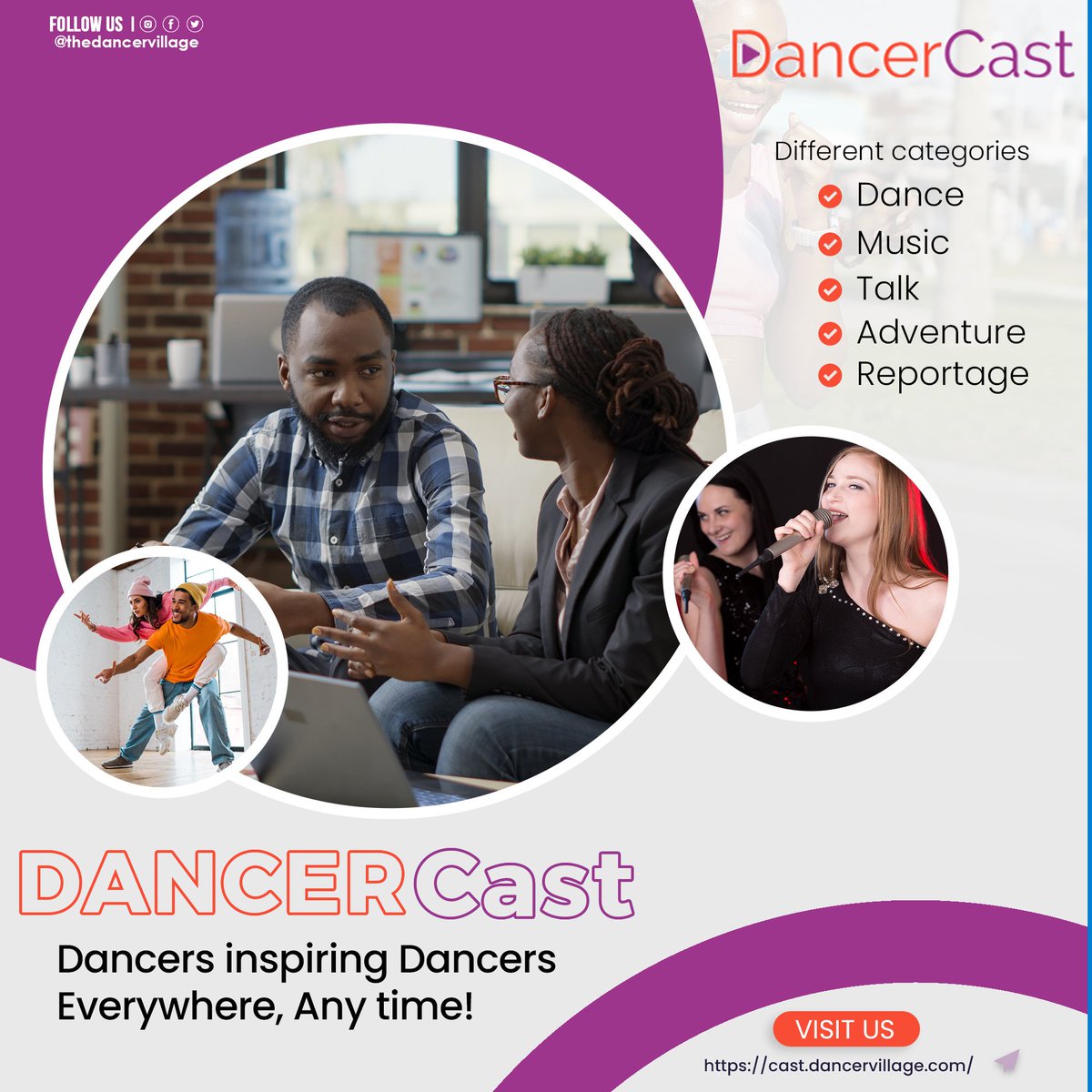DancerVillage's tweet photo. #DancerCats
Dancers inspiring Dancers Everywhere, Any time ! VISIT US : https://t.co/qQbFt10mU8 #sinergyk #dancervillage #dancerstays #dancerkonnect #dancercast #dancerxscape #dancerhubb #smilendance #dance #play #smile #kizomba #semba #urbankiz #salsa #bachata #strongertogether https://t.co/bHQV7eSkjy