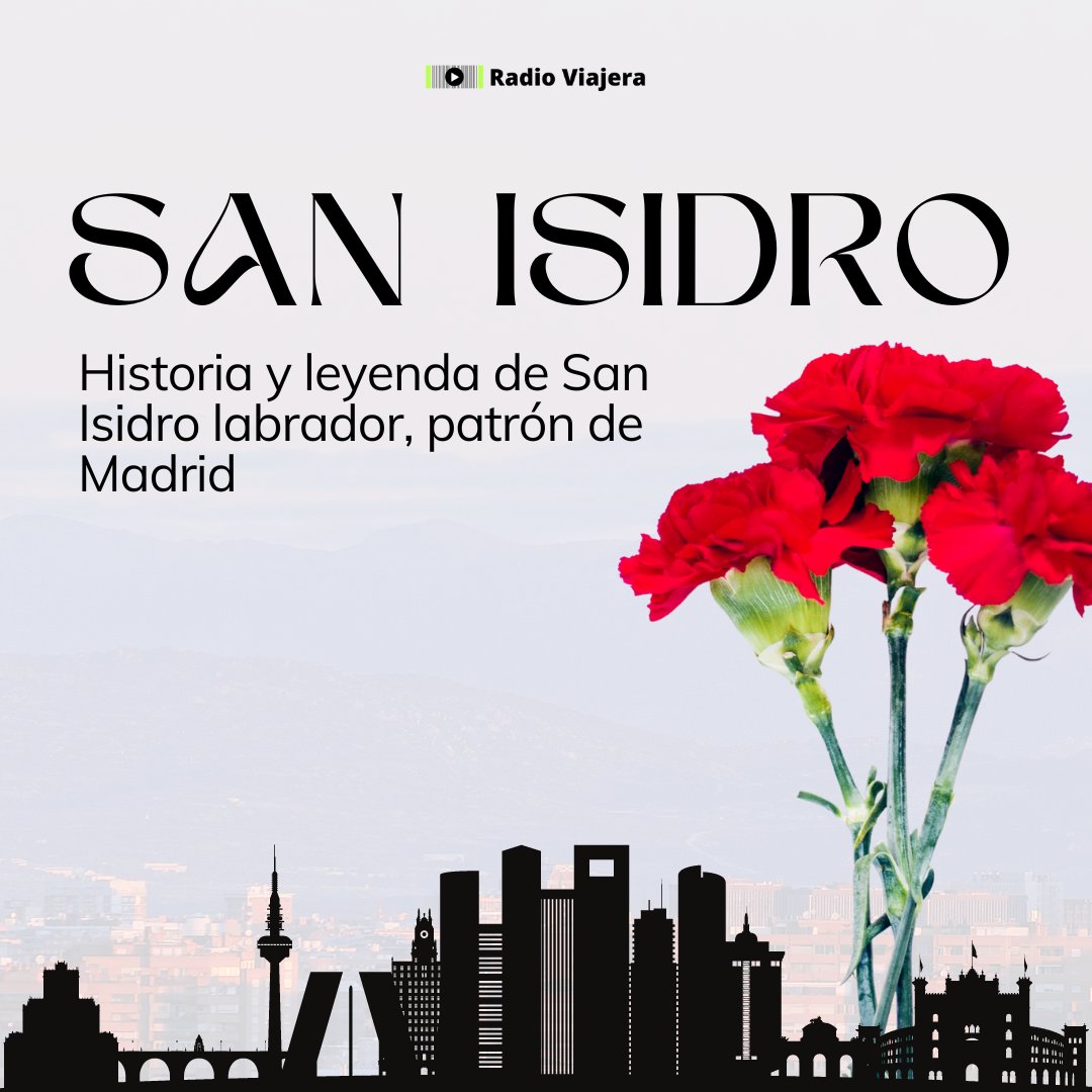 ¡Feliz día de San Isidro! 🙃

Y que mejor para celebrarlo que conociendo con el podcast de @PodCastizo la historia y leyenda de San Isidro labrador, patrón de #Madrid 😜

🎙 radioviajera.com/podcastizo-no7…