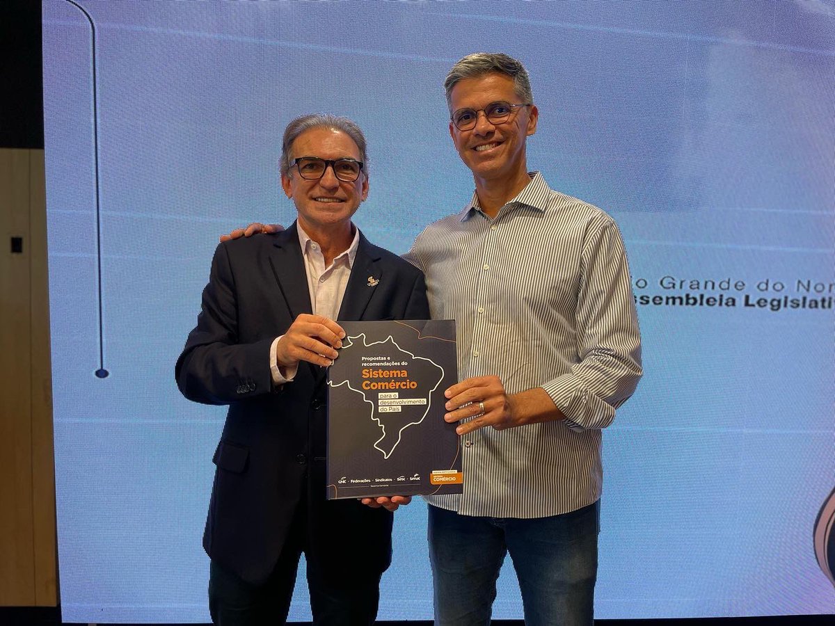 AzevedoCoronel's tweet photo. Participamos de evento da @FecomercioRN_ junto à @AssembleiaRN , onde foi apresentada a agenda legislativa dos segmentos do Comércio, Serviços e Turismo para o ano de 2023.
#DeputadoCoronelAzevedo #Fecormercio #Parceria #ALRN #Turismo #Comércio #Eventos #Serviços https://t.co/H5FG2UTIsq