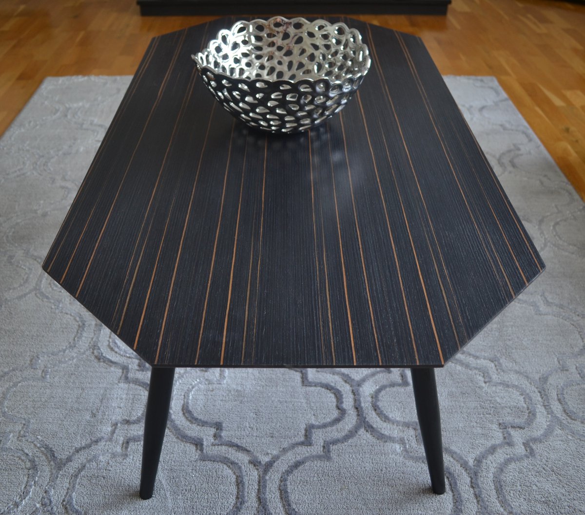 Ebony Octagon Coffee table
#furniture #interiorfurniture #designerfurniture #woodveneer