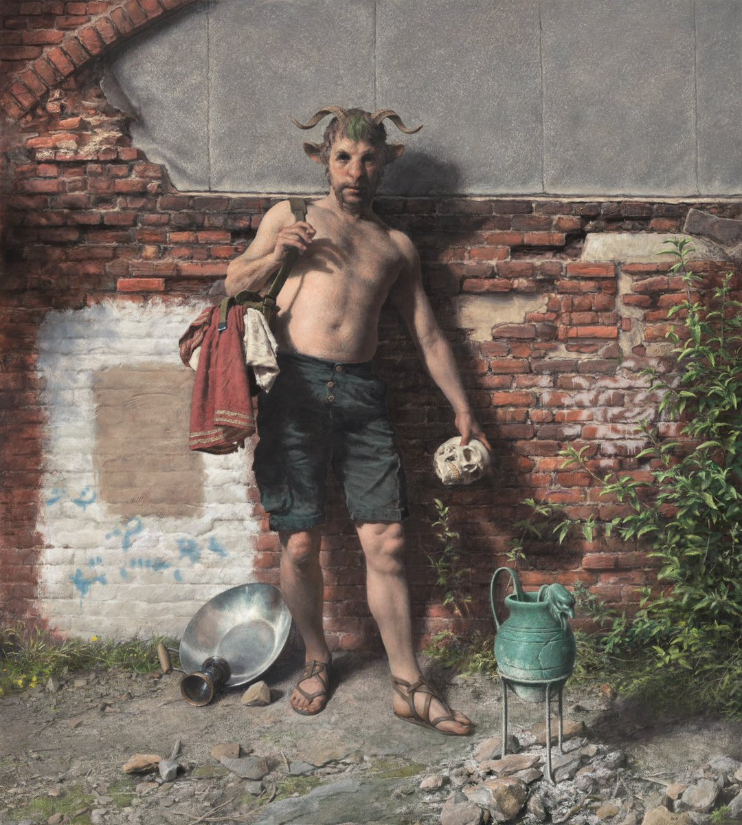Minotaur_Man's tweet photo. Drop something red from your gallery. https://t.co/ttki076gpi