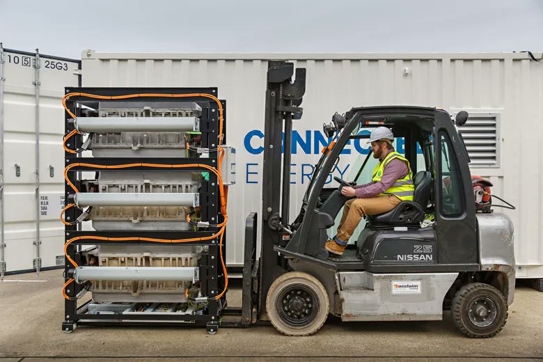 Energy Manager Magazine (@psenergymanager) on Twitter photo Batteries repurposed from yesterday’s electric vehicles could hold the key to sustainability for tomorrow’s smart buildings. Matthew Lumsden, CEO of <a href="/connected_energ/">Connected Energy</a> explains why.
buff.ly/44ErRvc #energymanagement Batteries repurposed from yesterday’s electric vehicles could hold the key to sustainability for tomorrow’s smart buildings. Matthew Lumsden, CEO of <a href="/connected_energ/">Connected Energy</a> explains why.
buff.ly/44ErRvc #energymanagement