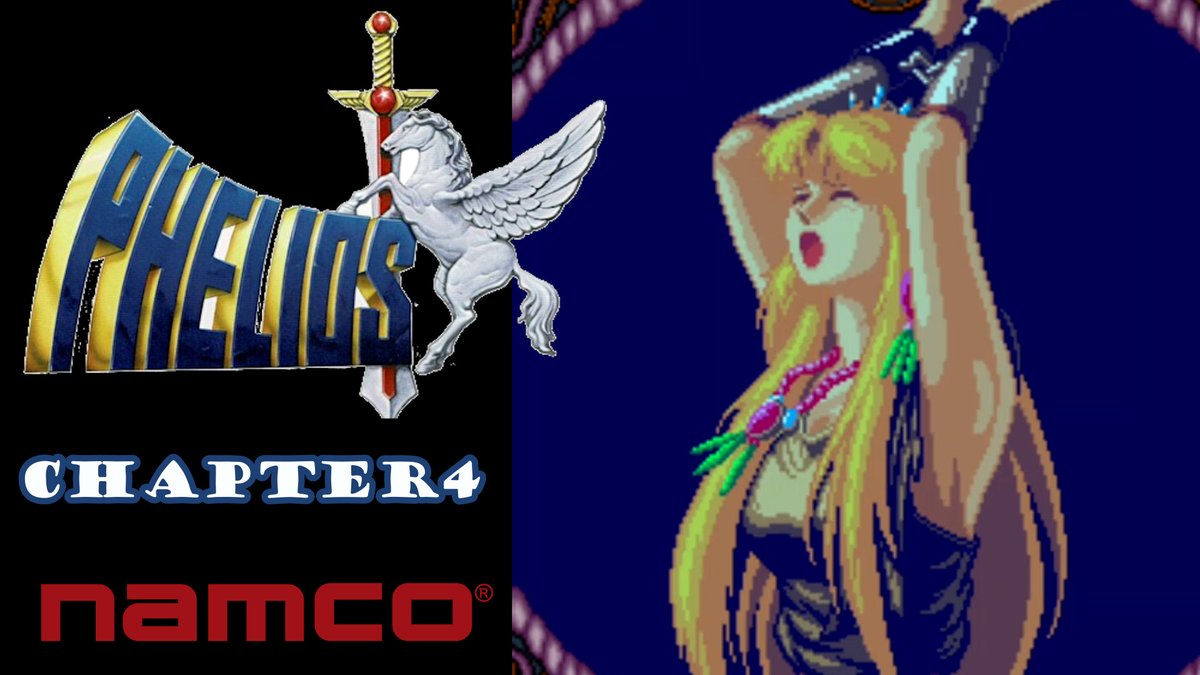 unau1099's tweet image. レトロアーケードゲーム短編　Vol 47『フェリオス』　1988　ナムコ　チャプター４ youtu.be/cUhqBhsshiI via @YouTube 
#レトロアーケード
#フェリオス
火曜日は「フェリオス」、今夜はチャプター４です。
ご覧ください！！