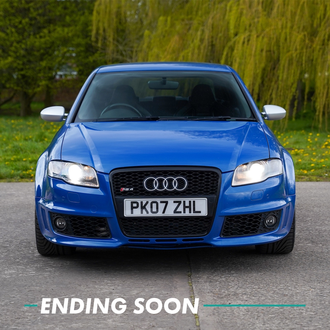 A potent yet highly usable performance saloon, specified in vibrant Sprint Blue 🔥 This 2007 Audi RS4 Saloon auction is ending soon ⏱
—
collectingcars.com/for-sale/2007-…

#CollectingCars #ForSale #Audi #AudiRS4
