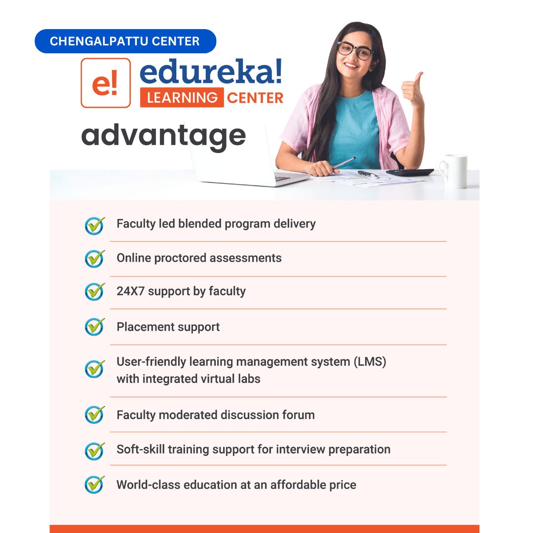 Enroll now!
.
Call Now: +91 7200 1477 00 / 55
#Edureka #chengalpattu #Learnwithedureka #fullstack #webdevelopment