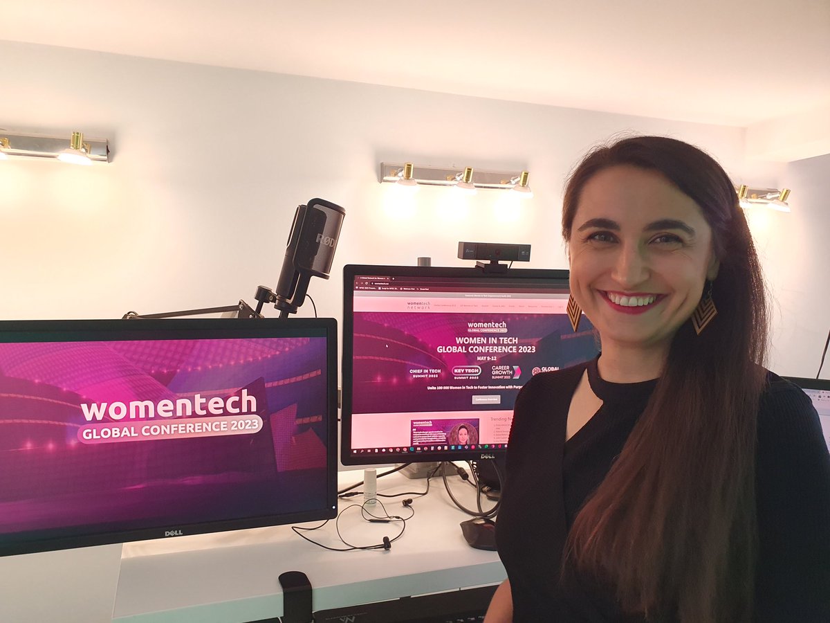annaradulovski's tweet image. 💜 Join us at 9:00 AM EDT for the Women In Tech Global Conference Welcome, Americas Segment #WTGC2023

Join here: womentech.net/women-tech-con…

 #womenintech @WomenTechNet