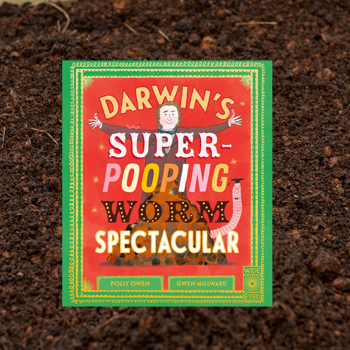 pollypoem's tweet photo. #InternationalCompostWeek is the perfect time of year to start a worm compost. Inspire children with Darwin’s wacky and wonderful earthworm experiments! And find out why they really are #SuperPoopers! #DarwinsSuperPoopingWormSpectacular https://t.co/F2iuOk0XvW