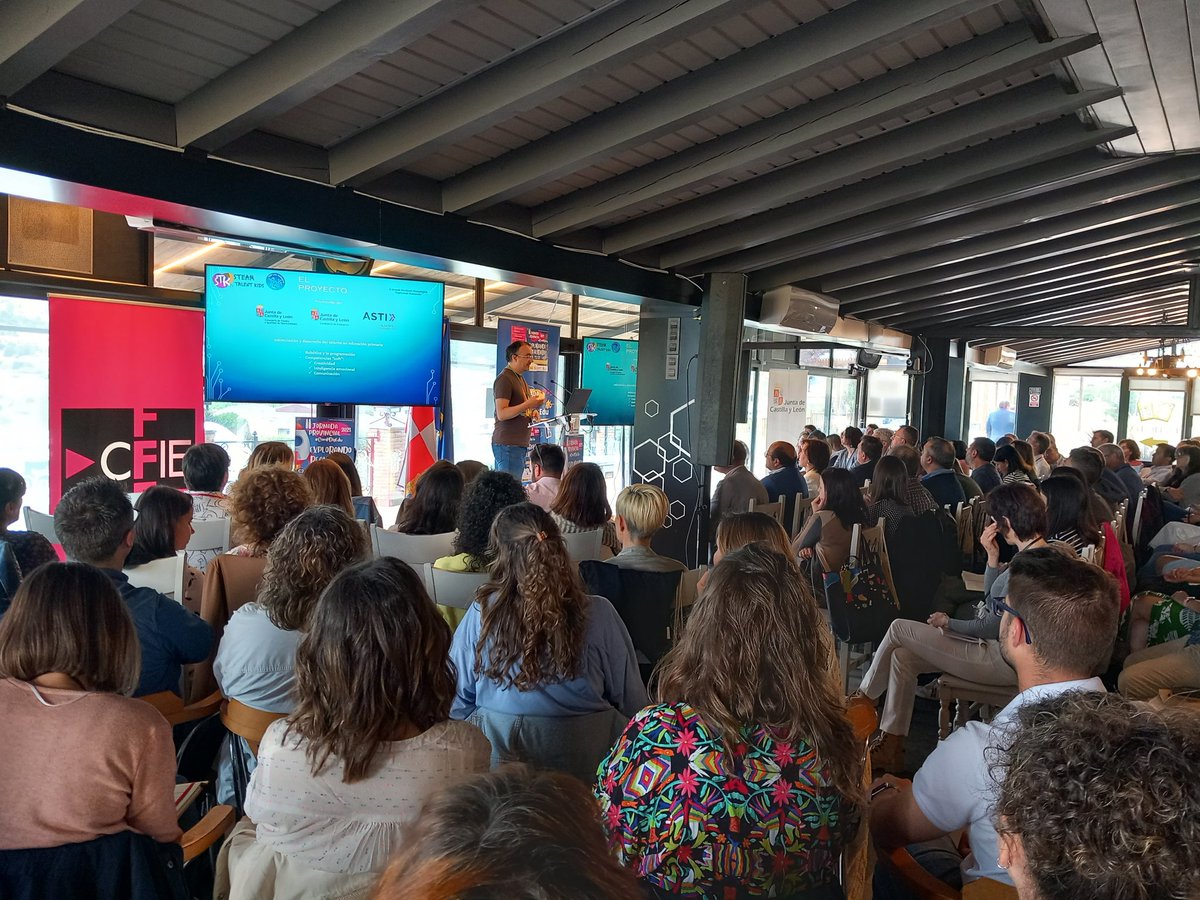 CFIEdeSoria's tweet photo. "STEAM talent Kids": experiencia educativa del @ceipPedrizas en la jornada #CompDigedu
#COMPDIGEDU_SO
@CDE_Soria
#formacionCyL
#innovaCyL
#ticCyL
@educacyl https://t.co/Qc6uWka2E3