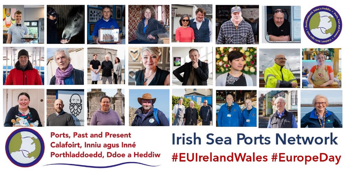 This #EuropeDay2023 Ports, Past & Present marks the way #EUIrelandWales funding is making a difference to people, businesses & communities by celebrating the Irish Sea Ports Network & the vibrant business people & volunteers that make the ports great places to live in & visit!