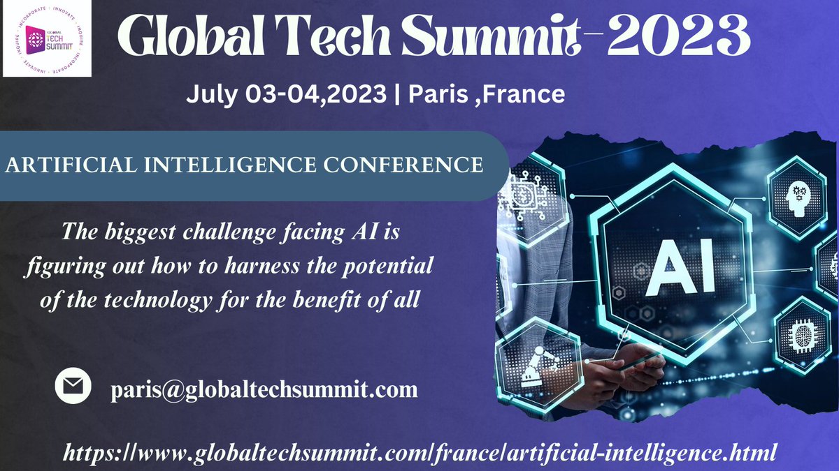 globaltech2023's tweet image. Now’s your chance to explore fresh opportunities with our start-up pods at #Global_Tech_Summit_2023 
Showcase your early-stage business in front of thousands of tech leaders, and more!
July 03-04, 2023 | Paris, France
Website: globaltechsummit.com/france.html