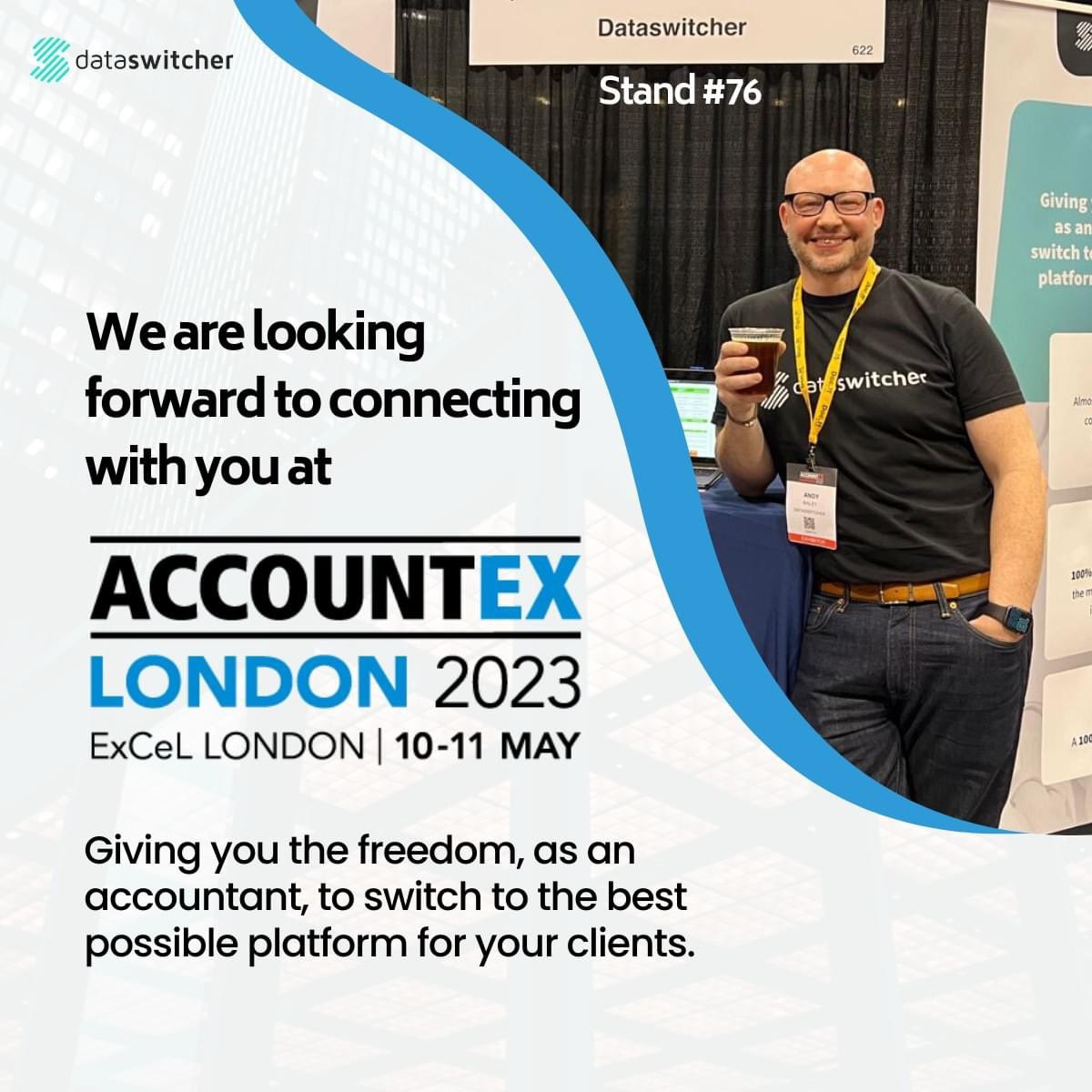 We're getting ready to head to @Accountex looking forward to seeing you all there tomorrow. Come and meet us on stand 76 #AccountexLondon