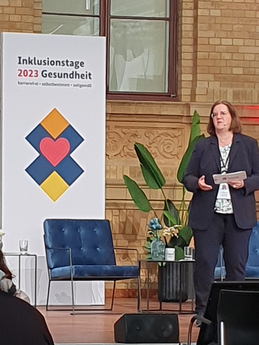 dpeitel's tweet photo. Abschlussworte bei den #inklusionstagen2023 durch Kerstin Griese https://t.co/he00SyELpn