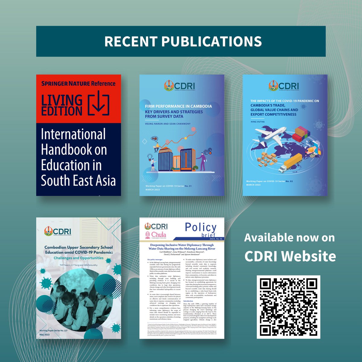 Cambodia Development Resource Institute (CDRI) tweet media