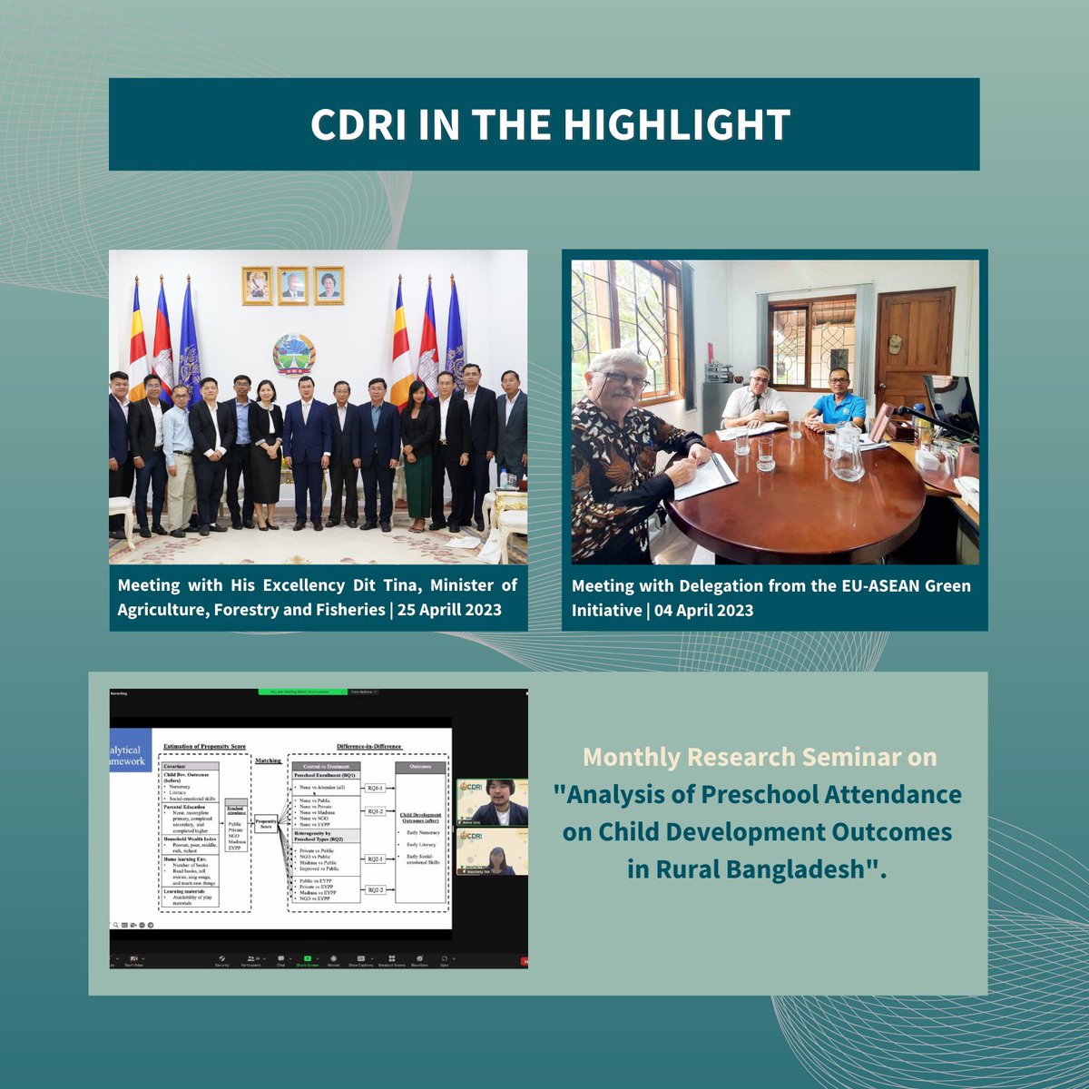 Cambodia Development Resource Institute (CDRI) tweet media