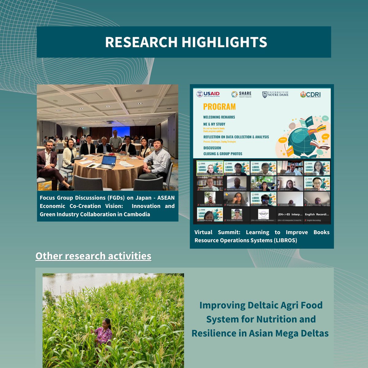 Cambodia Development Resource Institute (CDRI) tweet media