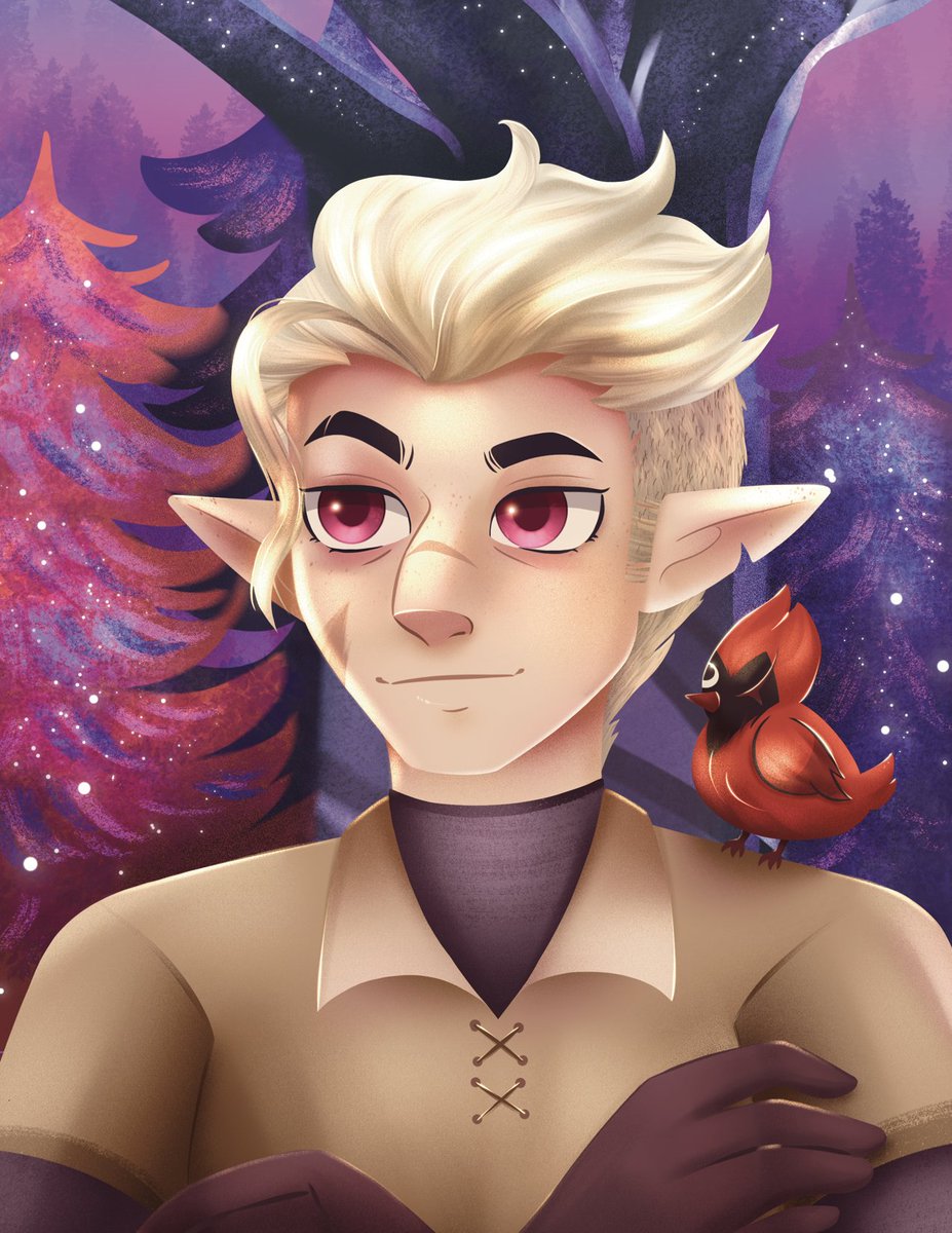 KittyNicoleArt's tweet image. The Golden Boy. 
.
#hunter #thegoldenguard #goldenguard #toh #theowlhouse #owlhouse #procreate