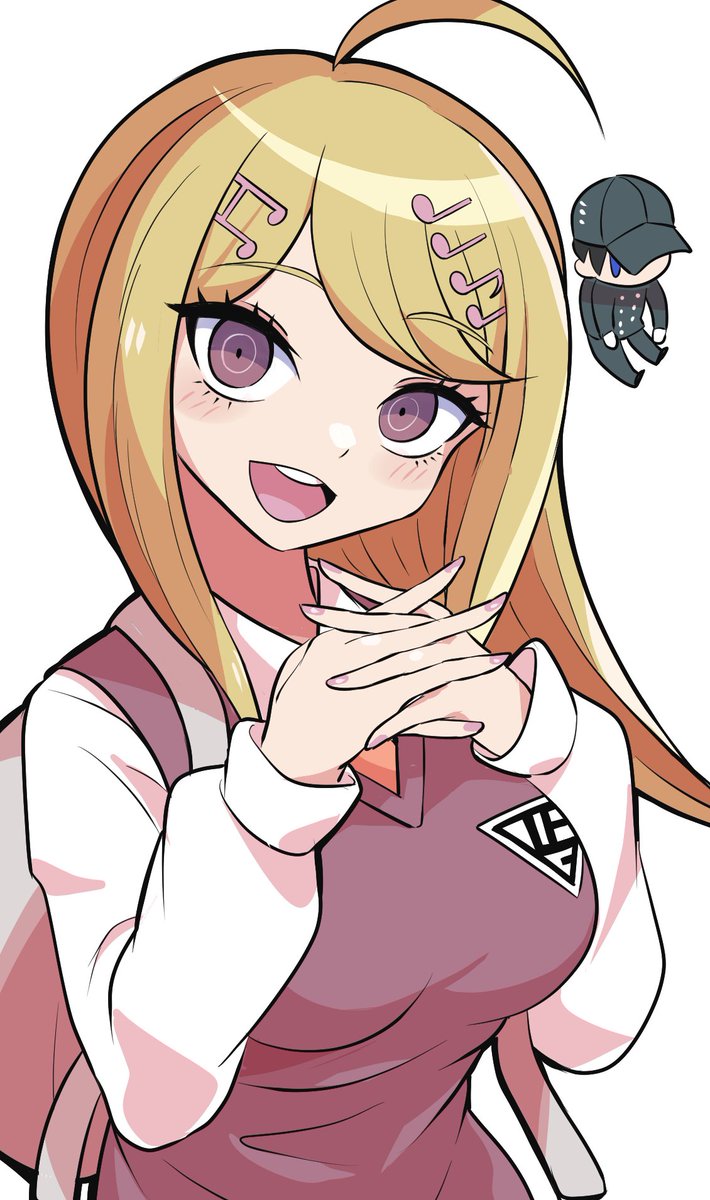 赤松楓 ,最原終一 「V3クリアしたので赤松さん」|ワダツミ😈OCGオンリーNo.82のイラスト