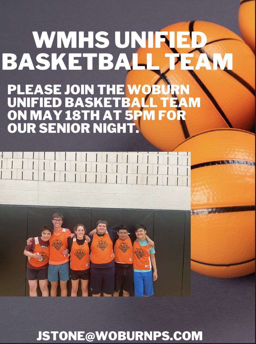 Please come and support the Unified Basketball next week! We would love to see you there! 🏀