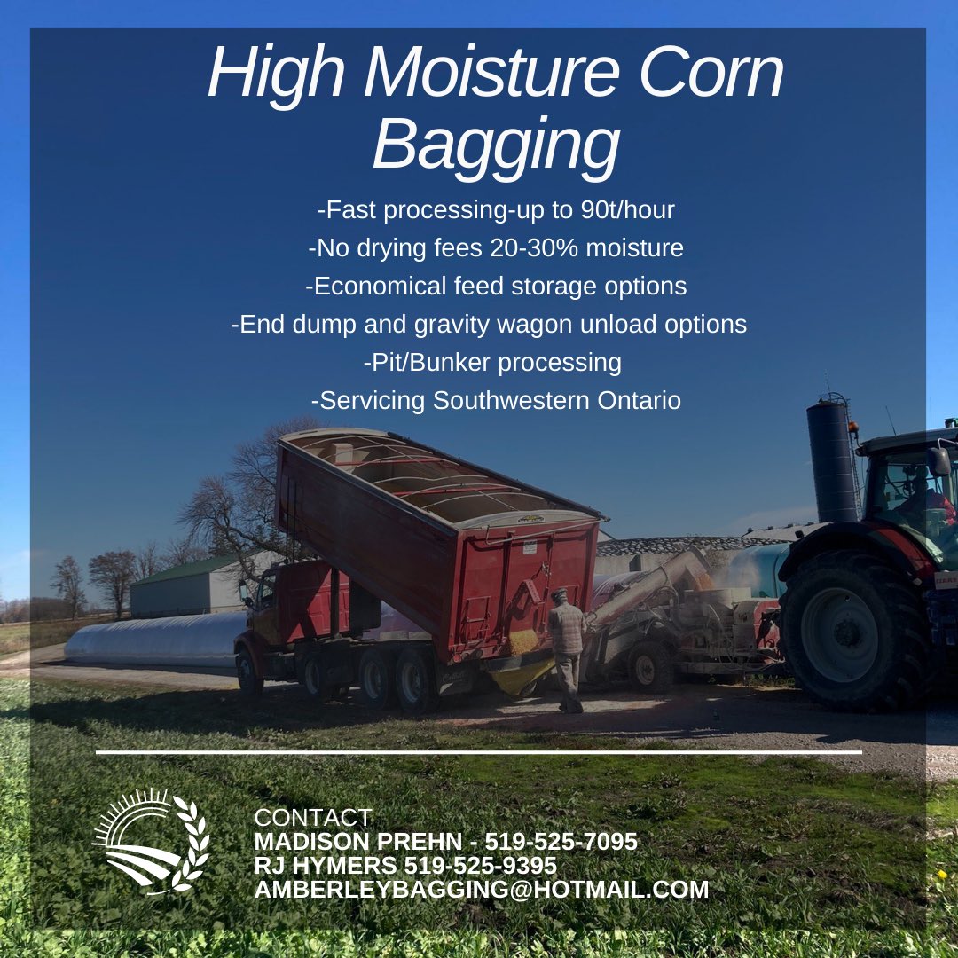 After years of messing around renting mediocre corn baggers, we’ve finally found the Cadillac of corn baggers. Horning shredder bagger. We are going on the road fall of 2023 to service you !