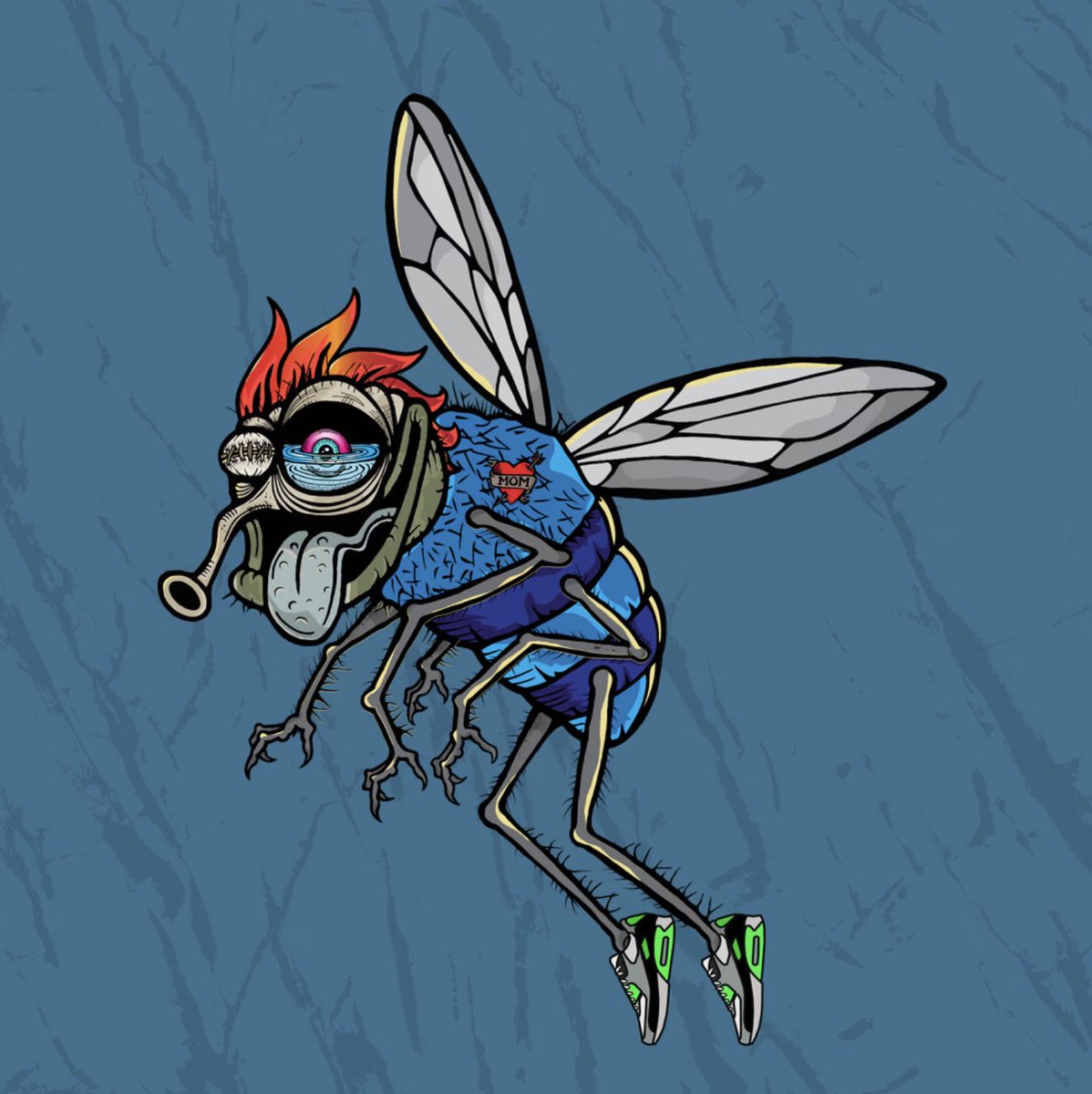 funky_flies's tweet photo. GM from the #fly #fam - let's make this an entire day in #web3 without any #fud or #rugs - is that even possible? #LOL I wake up and scroll through this #twitter feed and all it is, is #BS, another project rug and finger pointing. Can't we all just take this space for what it is? It's supposed to be fun exploration, not greedy, negative and hateful. Just spread some PEACE and LOVE this fine day. Just be happy you woke up to see this day!! #zzz #LFG
