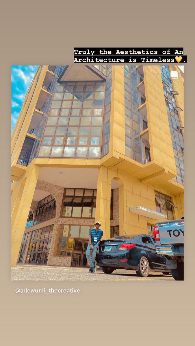 adethecreative's tweet image. One Of The Greatest Beauties Of Architecture Is How Artistically Pleasant To Sight It Is Each Time You Behold It.
It’s safe to say the aesthetics of architecture is timeless.
#celebratingart #arts #structuredesign #lagosbuilding