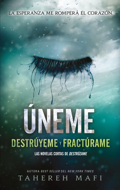 UniversoDSilvia's tweet photo. ⚠️ATENCIÓN⚠️

Portada de “Úneme” de #TaherehMafi, saldrá el 4 de julio por @Puck_ed.

Son dos historias cortas dentro del universo de #ShatterMe. https://t.co/oM5uxSR3Ec