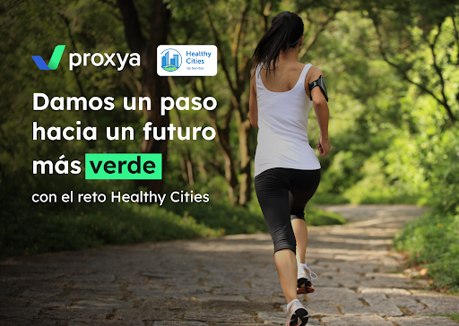 proxyaTI's tweet photo. ¡Nos sumamos al reto #HealthyCities!
🌳Participamos en la 8º edición de Healthy Cities de @sanitas con ganas de superar el objetivo del año pasado.
En #Proxya promovemos estilos de vida saludables y queremos aportar nuestro granito de arena🚶🏻♂️
#Sostenibilidad #Objetivo6000pasos https://t.co/s03Mb1quDf