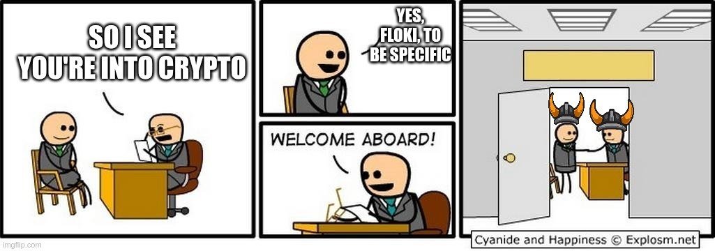 FLOKI's tweet photo. The perks of being a #Floki Viking! 

Come join us and have some fun!

Telegram: https://t.co/mRFxCd30k1
Reddit: https://t.co/HdrCG08Fx7 https://t.co/RdX9d4RLdo