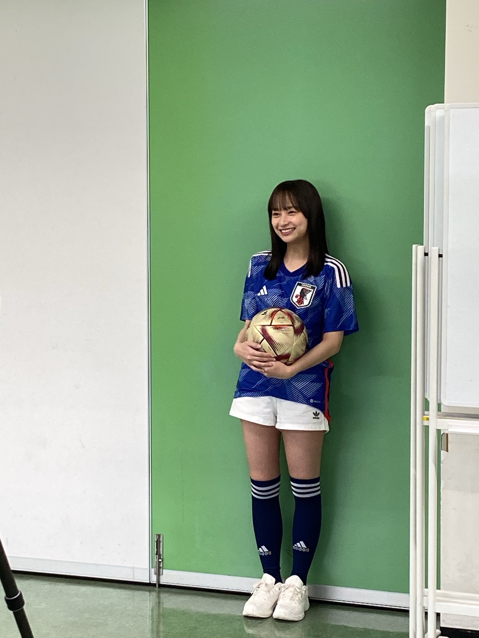 日向坂46 影山優佳 友よ 一番星だ サッカーユニフォーム 日向坂46 影山