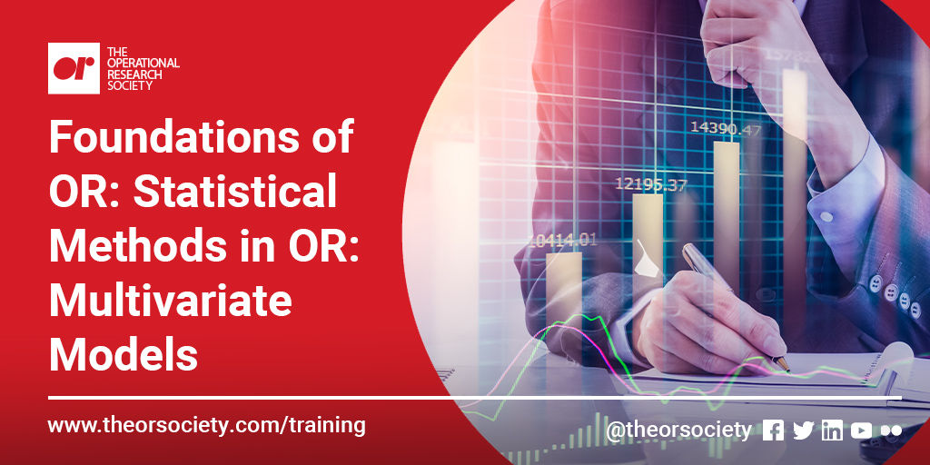 TheORSociety's tweet image. 🧠Foundations of OR: Statistical Methods in OR: Multivariate Models. 

💡Learn how to apply statistical methods and build effective multivariate models that can help solve complex problems. 

🌏Book now at: bit.ly/3ZtiLiu

#OperationsResearch #StatisticalMethods