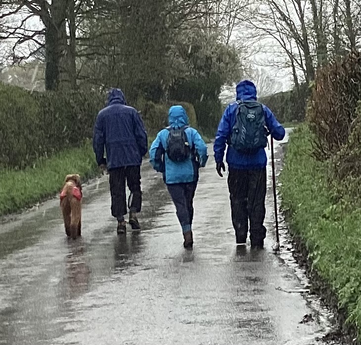 HeartofKentWalk's tweet photo. On 23 April, Michael took 5 walkers on 'Walk Wild, Walk Ashford' as part of the HoK Walking Festival 2023!

After postponing due to stormy weather conditions, Michael was again faced with some wet conditions. However, despite the rain, we hope all walkers enjoyed the walk. https://t.co/iBkZuxx1FO