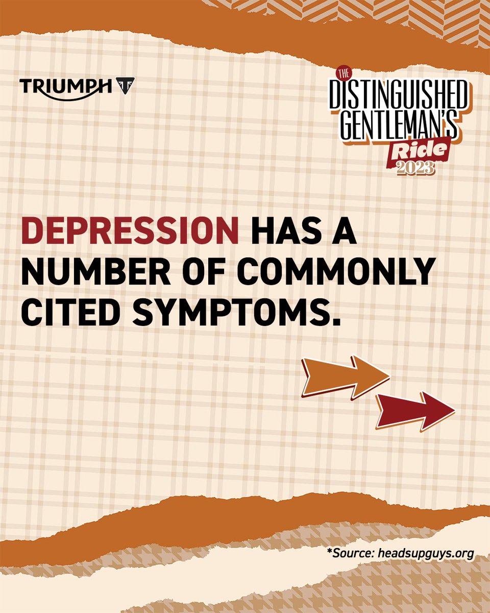 IndiaTriumph's tweet photo. It's time to change our definition of Depression. It's not just a feeling of sadness and melancholy but a life-threatening mental illness. 

Join the DGR movement. 

You're not in this ride alone.

#DGR2023 #DGRIndia2023 #TriumphDGR #NotRidingSolo #GentlemansRide https://t.co/5ROVLlw7mO