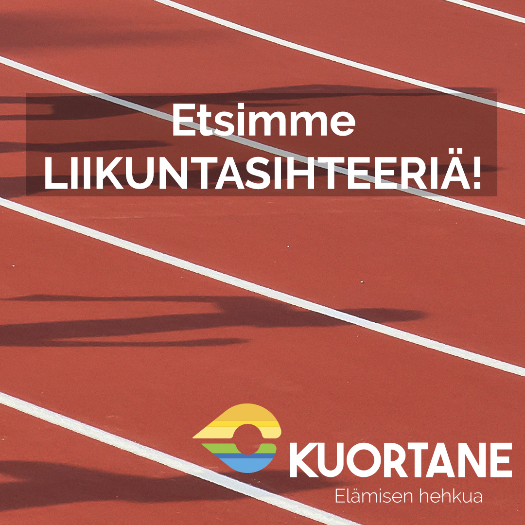 Kuortaneenkunta's tweet photo. Etsimme liikuntasihteeriä kunnan vapaa-aikapalveluiden tiimiin edistämään kuntalaisten liikunnallista elämäntapaa ja kokonaisvaltaista elinvoimaa.

Hakemukset tehtävään tulee jättää Kuntarekryn kautta 26.5. klo 15 mennessä.

Lisätietoa: https://t.co/8HI7ZfQX4i

#avoimettyöpaikat https://t.co/J8XhMVopgE