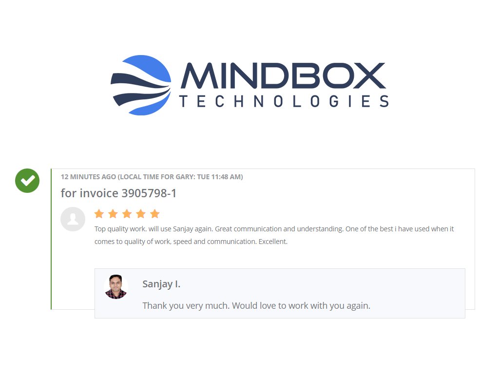 sanjay_idhatiya's tweet photo. If you're in need of a team that is dedicated to delivering exceptional results and providing exceptional customer service, look no further than Mindbox Technologies. #ClientTestimonial #5StarReview #WebDesign #WebDevelopment #MindboxTechnologies #CustomerAppreciation https://t.co/eWfJPMESID