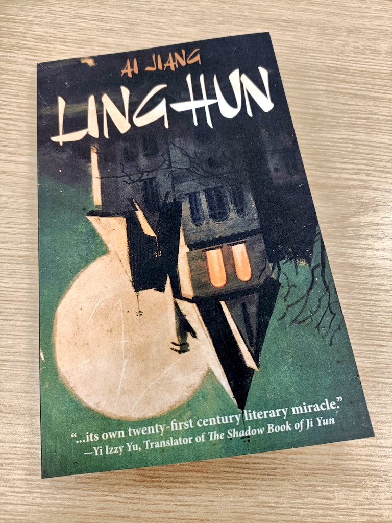 book_bint's tweet photo. Forgot my current read at home happily this strangeness arrived
Recommended on blog by @runalongwomble - thank you O' Book Tempter
#Linghun by Ai Jiang
#lunchtimereading #waterstones #books #booktwitter https://t.co/WlUFcy5H1g