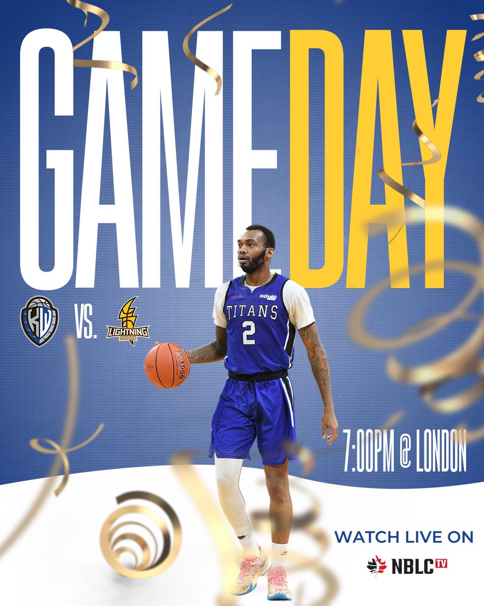 kw_titans's tweet photo. IT’S GAME DAY!

Playoffs Round 1 - Game 2

The KW Titans are in London tonight to continue their series at 7:00pm EST! 

You can watch the action live on NBLC TV at https://t.co/XwMHGs5xlj

Game 3 is our white out home game! Thursday May 11th 7:00pm at The Aud. https://t.co/del1oAqycu