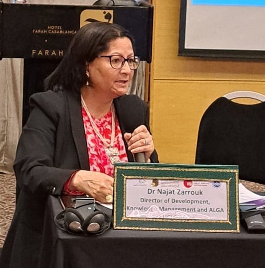"Le dialogue social fait partie de l'ADN de la démocratie locale", Dr. Najat Zarrouk, directrice de l'Académie Africaine des Collectivités Territoriales (ALGA) de CGLU Afrique. Réunion avec Public Services International, Casablanca. <a href="/PSIglobalunion/">Public Services International @psiglobalunion.bsky</a>