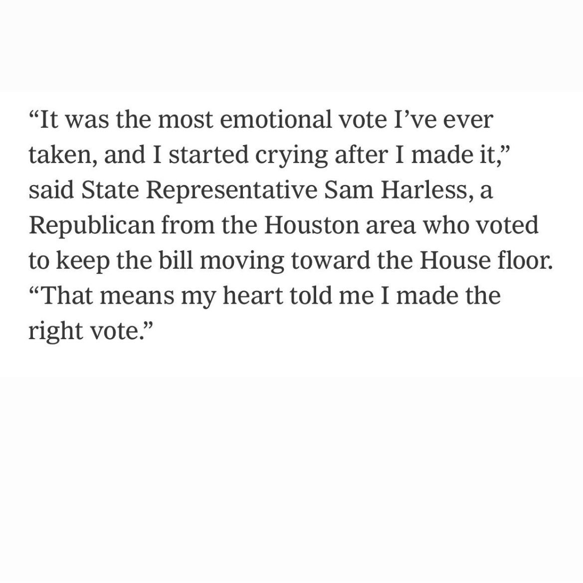 You're a good man, @SamHarless126.

Thank you for voting to protect our kids! #txledge