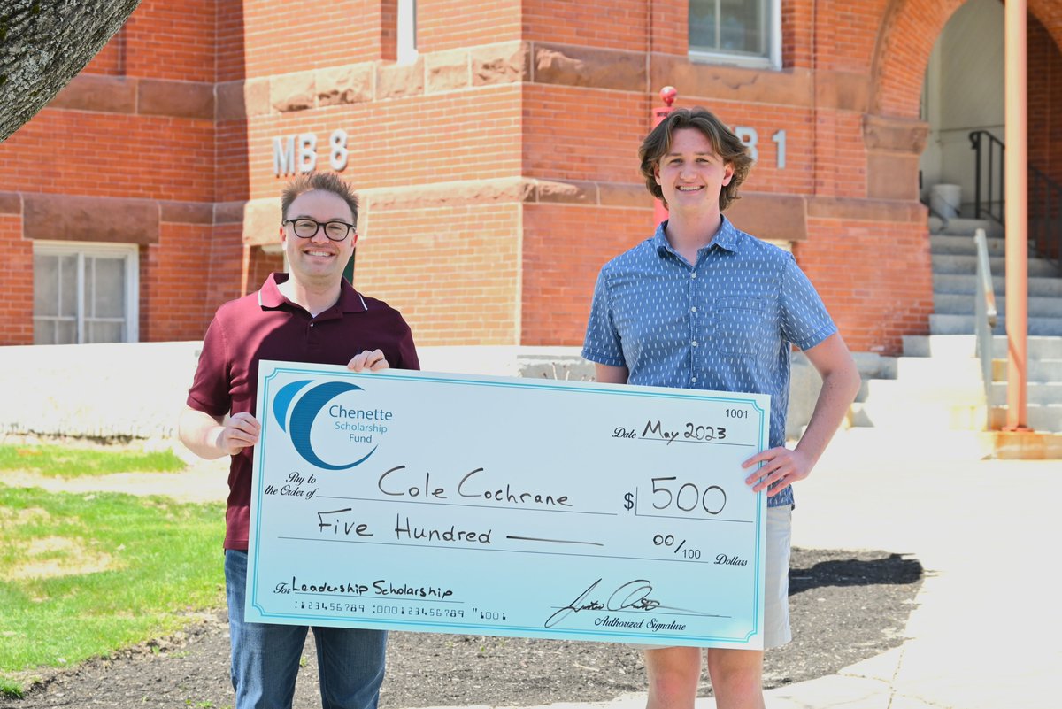 Cole Cochrane is one of our 2023 Leadership Scholars <a href="/ThorntonAcademy/">Thornton Academy</a>! Cole has been volunteering since middle school. It’s great seeing someone at such a young age having a strong passion for &amp; interest in advocacy &amp; policy.